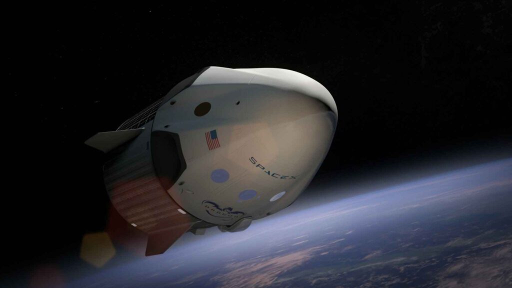 starlink satellite in orbit 1